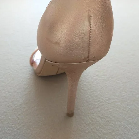 Dolce Vita size 7 rose gold metallic stiletto heels - Picture 8 of 11